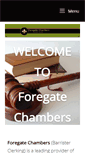 Mobile Screenshot of foregatechambers.co.uk